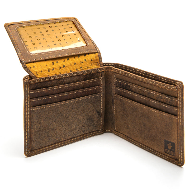 212 Bill Fold Wallet - Bison Leather – North End Gallery